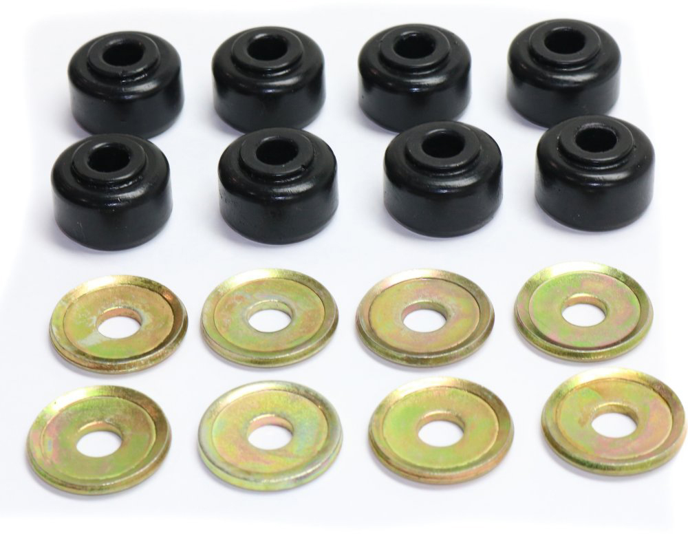Sway Bar Link Bushing - Black, Polyurethane, Universal, 2-end-link set