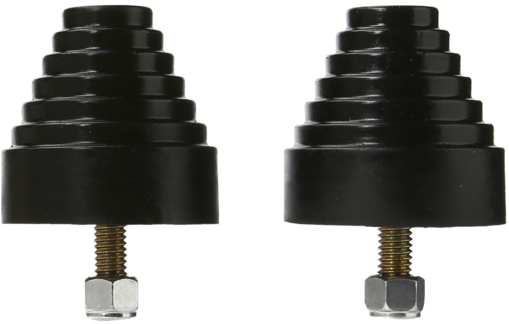 Bump Stop - Black, Polyurethane, Universal, Set of 2