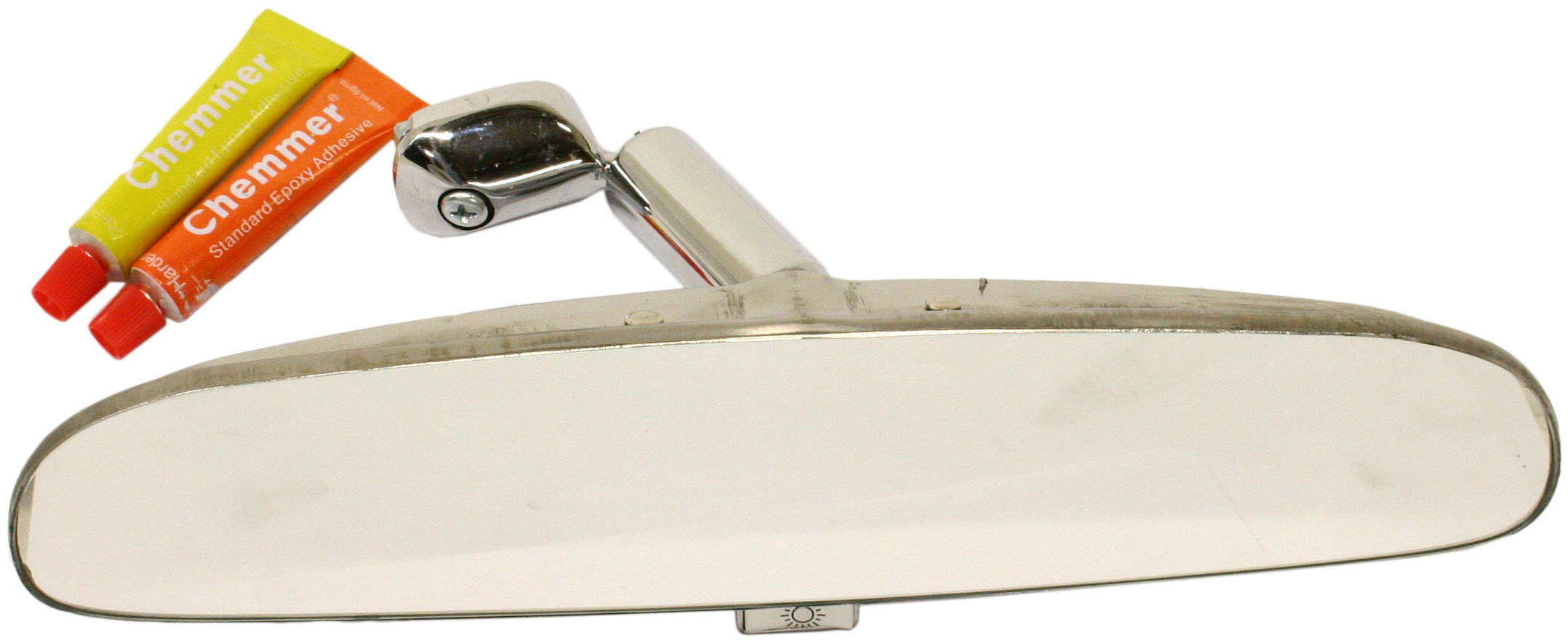 Day And Night Interior Rear View Mirror - Chrome, Universal
