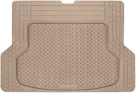 All-Vehicle Trim-to-Fit Series Cargo Mat - Tan, Rubber, Flat Cargo Mat, Universal, Sold individually